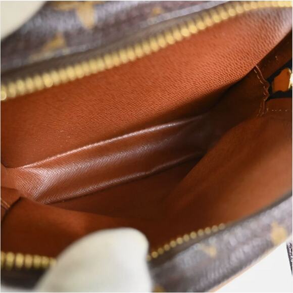 Louis Vuitton Amazon Crossbody Shoulder Bag Brown Tan LV Monogram Vintage Y2K - Picture 5 of 13